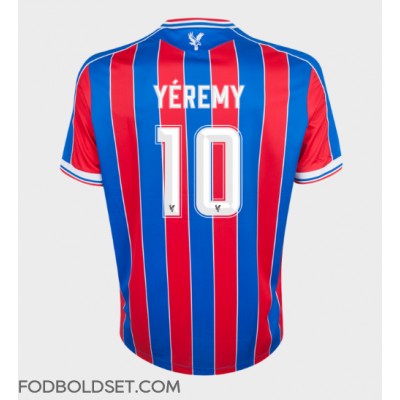 Crystal Palace Yeremy Pino #10 Hjemmebanetrøje 2025-26 Kortærmet Crystal Palace Yeremy Pino #10 Hjemmebanetrøje 2025-26 Kortærmet